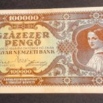 1945.   100.000 Pengő EF