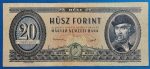 1949.10.24  20 Forint  VF- "Rákosi címer"