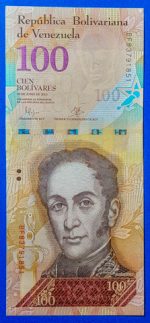 2015. 100 Bolívares UNC