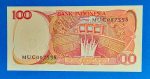 1984. 100 Rupiah UNC - Image 2