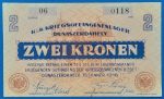 Dunaszerdahely 1916. 2 Korona UNC - Image 2