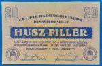 Dunaszerdahely 1916. 20 fillér