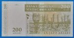 2004. 200 Ariary UNC - Image 2