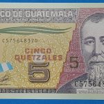 2010. 5 Quetzales UNC Polymer