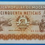 1986. 50 Meticais UNC