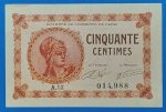 1920. 50 centimes EF szükségpénz