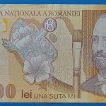 2001. 100.000 Lei F Polymer