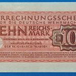 1944. 10 Reichsmark EF+