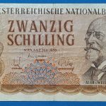 1956.  20 Schilling F+
