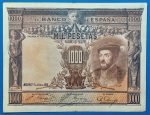 1925. 1.000 Peseta VF