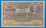 1924. 10.000 Korona  F+