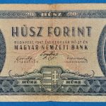 1947.02.27.    20 Forint F "Kossuth címer"