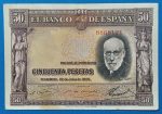 1935. 50 Peseta EF