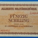 1944.  50 Schilling VF
