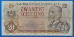 1956. 20 Schilling F