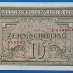 1944.  10 Schilling EF+