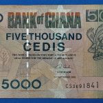 2002. 5.000 Cedis VF-