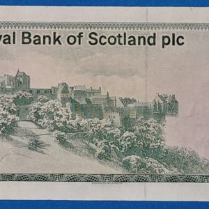 1 Pound Sterling hátoldal