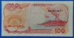 1992.  100 Rupiah UNC - Image 2