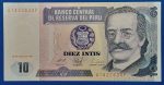 10 Intis 1987 UNC
