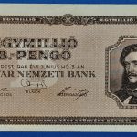 1946.  1.000.000 B.-Pengő AUNC