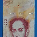2017.  20.000 Bolívares AUNC
