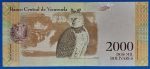 2016. 2.000 Bolívares UNC - Image 2