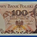 1986. 100 Złotych EF