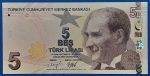 2009. 5 Lira UNC
