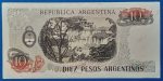 1983-1984. 10 Peso UNC - Image 2