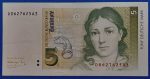 1992. 5 Deutsche Mark VF