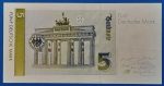 1992. 5 Deutsche Mark VF - Image 2