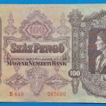1930. 100 Pengő EF-