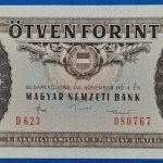 1986. 11.04. 50 Forint UNC