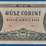 1980.09.30.  20 Forint  UNC