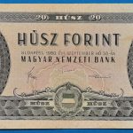 1980.09.30.  20 Forint VF