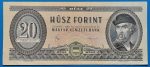 1980.09.30.  20 Forint VF