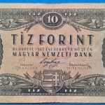 1947.02.27 10 Forint F "Kossuth címer"