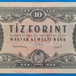 1949.10.24   10 Forint VF "Rákosi címer"