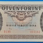 1986.11.04. 50 Forint EF-