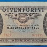 1975.10.28.  50 Forint  VF