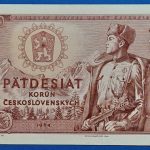 1964.  50 Korun UNC