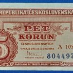 1949. 5 Korun  VF-