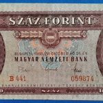 1968.10.24 100 Forint F "nagyaláírás"