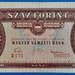 1960.08.24. 100 Forint F