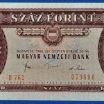 1980.09.30. 100 Forint  VF