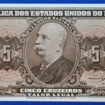 1953-1959. 5 Cruzeiros UNC