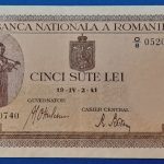 1941. 500 Lei  VF