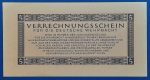 1944.  5  Reichsmark UNC - Image 2