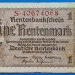 1923. 1 Rentenmark  F-